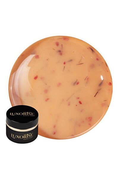 LUXORISE UV Gel Nail Extension RevoFlex Silk Petal 15ml, Sunlit Petals