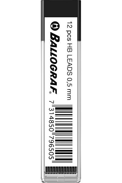 Ballograf Mină pentru creion mecanic 0.5 HB - Pachet de 12