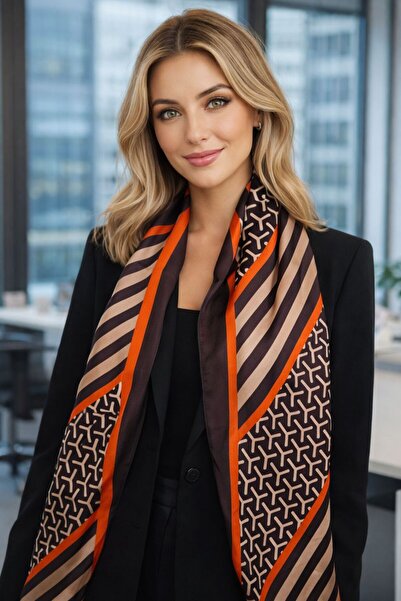 MARBERRY Sal5 Patterned Women's Shawl 180X90 cm