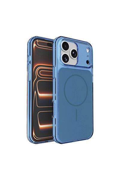 Marsilyan غطاء جوكو آيفون 17 برو ماكس بروما ماجسيف - أزرق