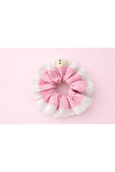 Louen lucie Ekose ,scrunchie lastikli simit toka