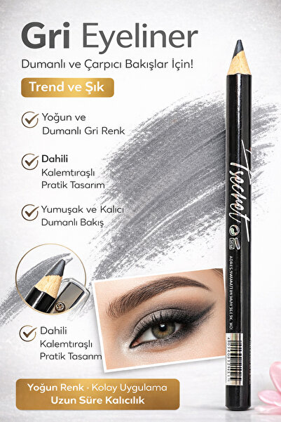 MAQYA KOZMETİK Dumanlı Çarpıcı Bakışlar Kalıcı, Suya Dayanıklı ve Yumuşak Uçl...