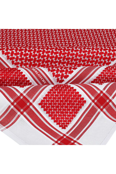 Generic Berluchi Men's Shemagh - Red