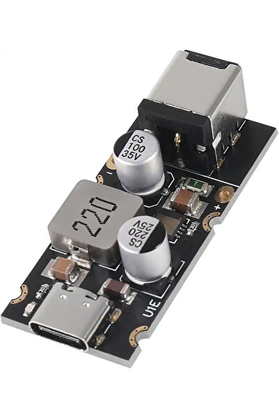Genel Markalar Pd65W Type-C USB QC3.0 5V 9V 12V 20V Hızlı Şarj Modülü – 2.1x5...