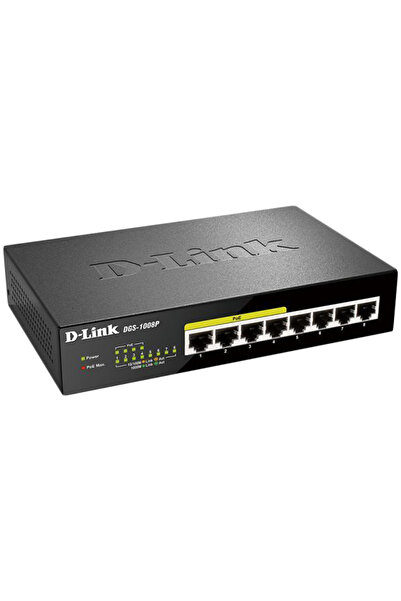 Other Switch desktop D-LINK cu 8 porturi 10/100/1000 și 4 porturi PoE