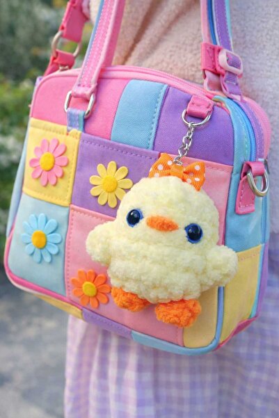 Vudikey El yapımı Civciv Anahtarlık, Çanta Süsü