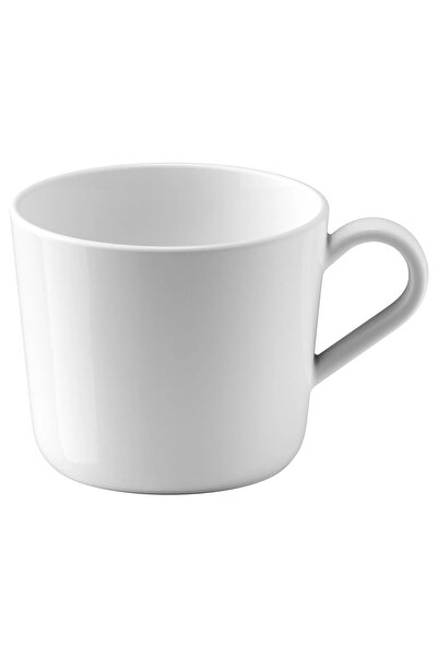 IKEA QUİCK 4 Adet Beyaz Fincan Hacim 240 ml 4'lü Set Çay Kahve Fincanı Yüksek...