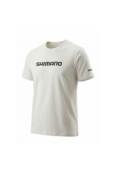 SHİMAN0 Shimano Ecru Levrek T-Shirt