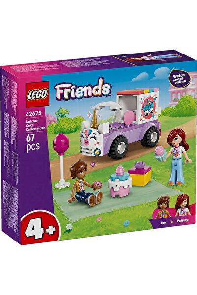 LEGO Friends Mașină de livrare tort unicorni 42675