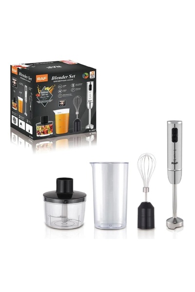 divendi-ro Blender RAF R3007, 4 în 1, 1600W, cu recipient de 500ml, bol de 60...