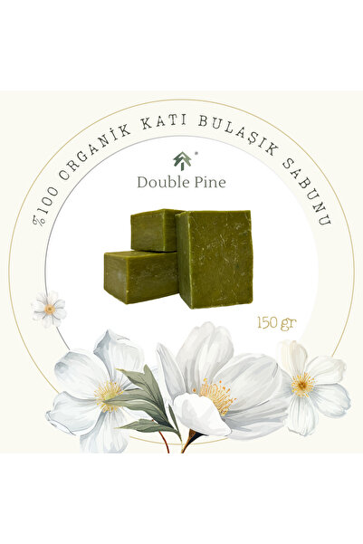 Double Pine Katı Bulaşık Sabunu 150 Gr – Güçlü Yağ Çözücü – Doğal Yağ Bazlı –...