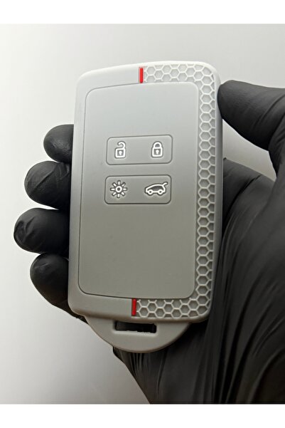 Mavi Keys Renault Talisman Megane4 Dacia Duster Kart 4-Button Honeycomb Patte...