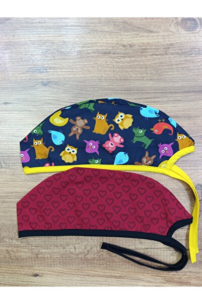 limitless medikal 2 li cerrahi Hemşire bonesi ameliyat bonesi doktor bonesi