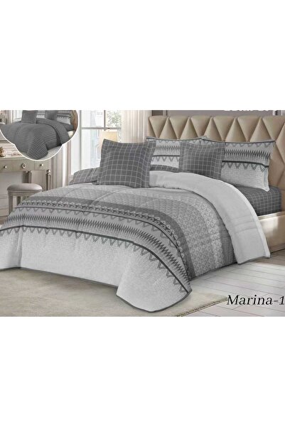 alzawia Single bedspread set with a new summer design, 4 pieces