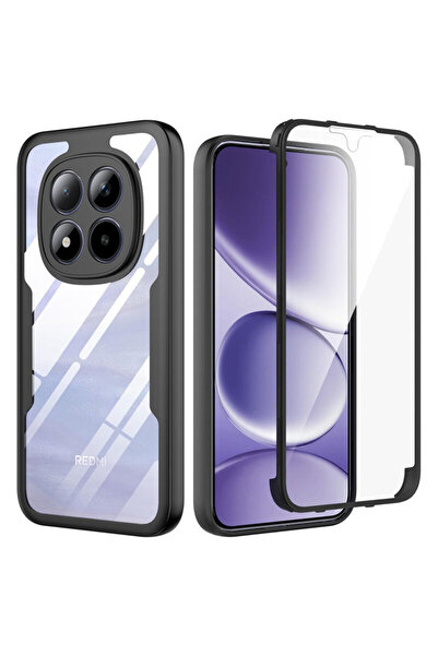 Techsuit Husă 360° pentru Xiaomi Redmi Note 15 Pro+ 5G ColorVerse, neagră