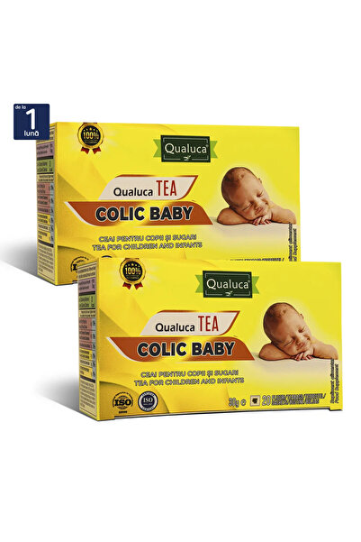 Qualuca Colic Baby Ceai pentru Copii si Sugari | Ceai impotriva colicilor | S...
