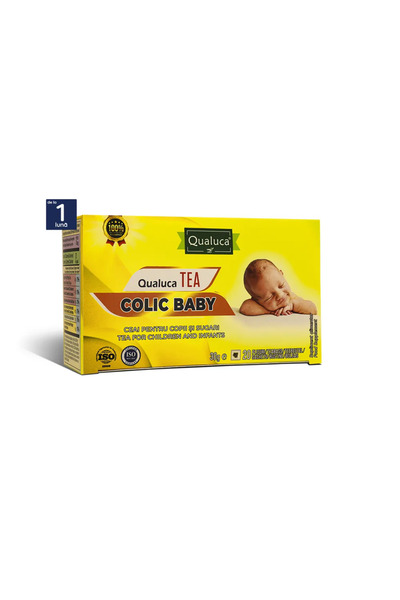 Qualuca Colic Baby Ceai pentru Copii si Sugari | Ceai impotriva colicilor | 2...
