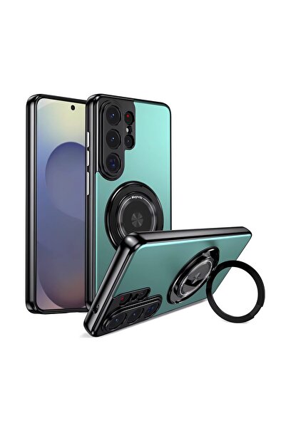 REDz Accessories Husă RingProtection MagSafe pentru Samsung S26 Ultra, inel r...