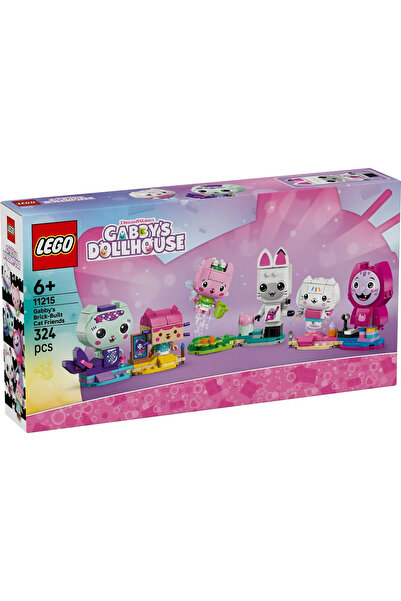 LEGO Gabby's Dollhouse Set Prieteni Pisici din Cărămidă 11215