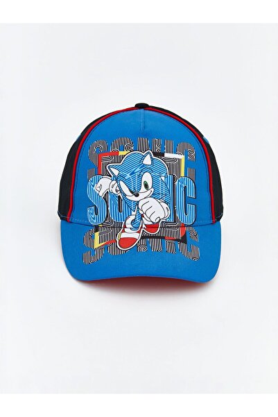 LC Waikiki Sonic Baskılı Erkek Bebek Kep Şapka