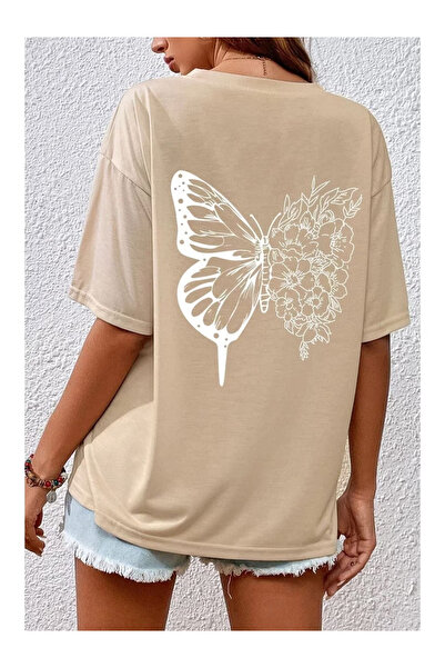 PENTHİLUS Lively and Fun Print Women's T-Shirt - Relaxed Fit T-Shirt