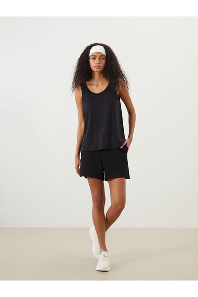 LC Waikiki Women's Sports Shorts with Elastic Waist