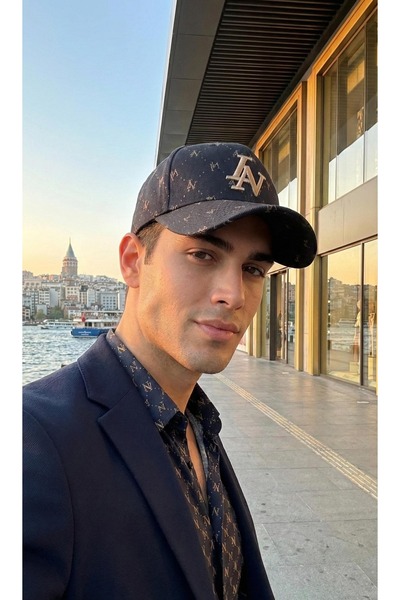 LAGRANZE Virexion Men's Urban Hat – Modern Patterned City Cap