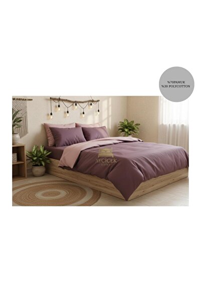 ayçiçek home Single Bedding Set 100/200 Fitted Sheet Quilt Size 140/210 Custo...