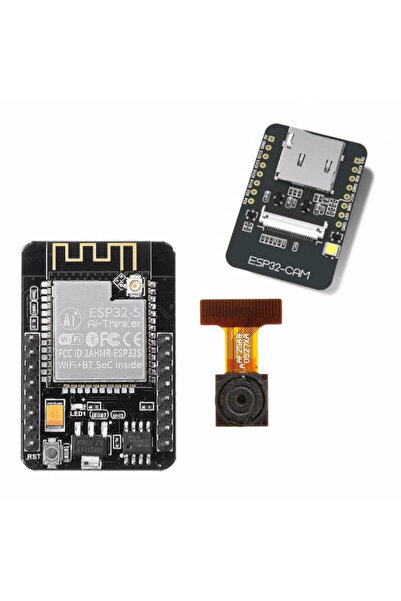China ESP32-CAM WiFi Bluetooth Geliştirme Kartı + OV2640 Kamera Modül
