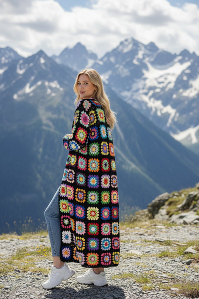 El örgüsü Ydr Design Cardigan