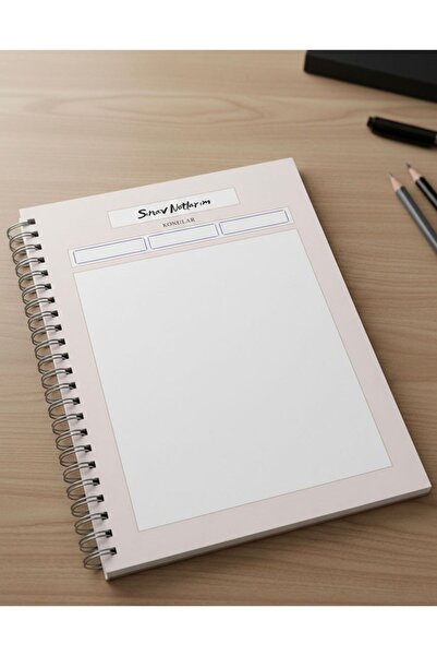 İmajmix دفتر ملاحظات الامتحانات A5 ذو حلقات حلزونية - 50 ورقة، 120 جرام ورق |...