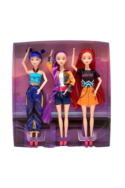 Chelfonds Set of 3 KPop Demon Hunters Figurines