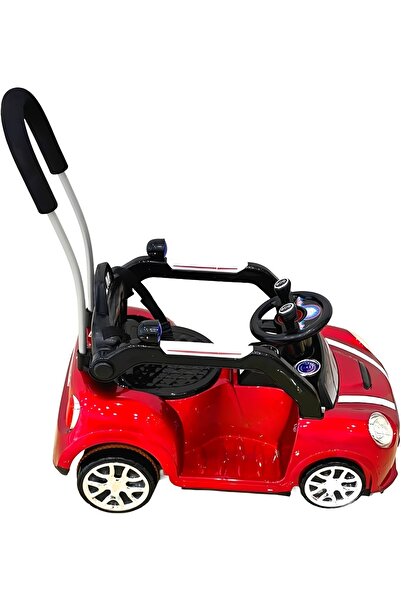 Generic سيارة كهربائية للأطفال 6 فولت 2 في 1 - تحكم مزدوج بعصا التحكم ومقبض د...