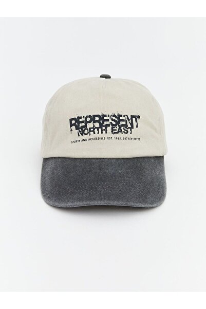 LC Waikiki Text embroidered men's cap hat