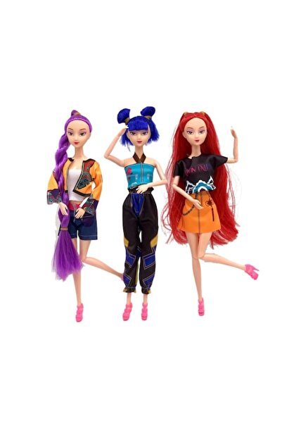 Impact Vision Комплект от 3 кукли K-POP Devil Hunter Girls