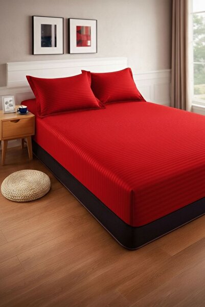 Casa Pucioasa Bed cover with elastic + 2 pillowcases, 180x200 cm, cotton dama...