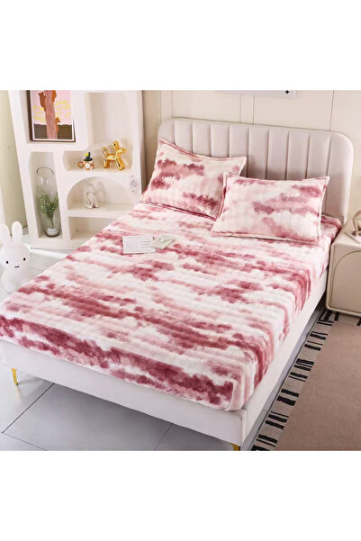 FIONNA.RO Thick Cocolino Cover Gradient Stripes - Bordeaux