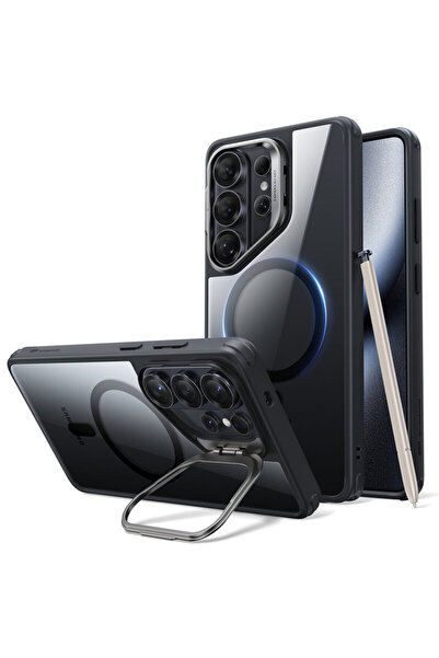 ESR Samsung Galaxy S26 Ultra Classic Hybrid HaloLock Kickstand, μαύρο/διαφανές