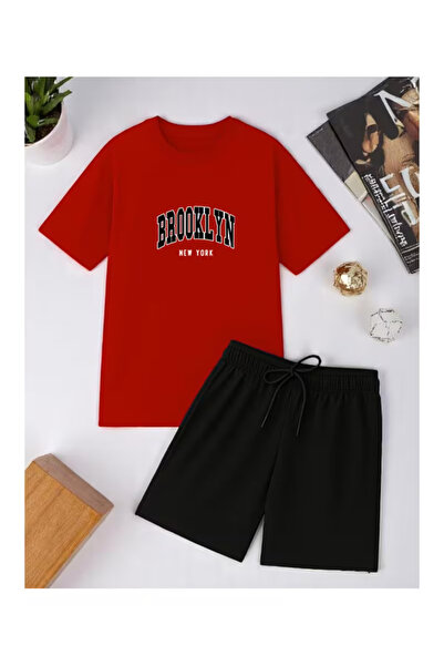 COMANCHERO Unisex Brooklyn Printed T-Shirt and Shorts Set