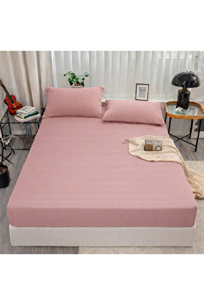 NazeninHome Single Bed Sheet Set Ranforce 100% Cotton |   Non-Elastic Flat Sh...