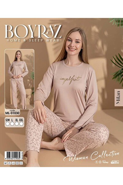 BEYAZTOPTAN Quality Milan Fabric Women's Pajama Set