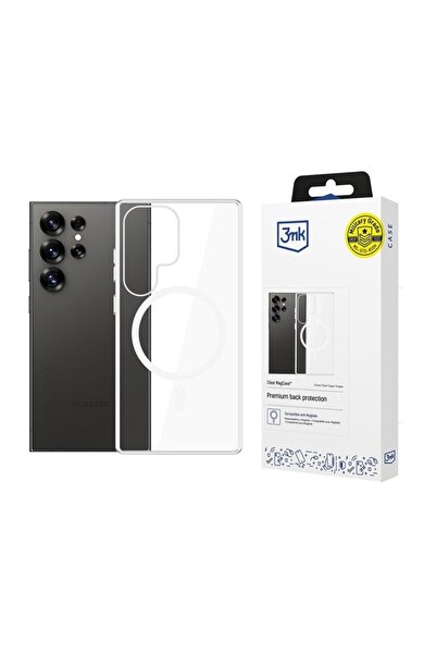 3MK Carcasă MagCare Ultra Clear pentru Samsung Galaxy S25, transparentă