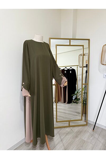 MonaCe Collection STİLELA 1.Kalite Mısır Medine İpeği Ela Abaya Elbise