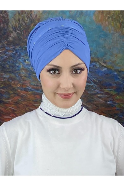 BUTİKAMBAR Büzgülü Günlük Bone Shawl