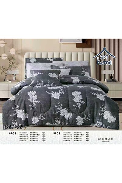 Graciana King size 1.5 bedsheet set, luxurious microfiber, 5 pieces