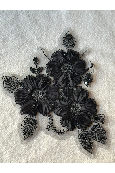 Hayalet kumaş Renkli 30 cm taşlı aplik