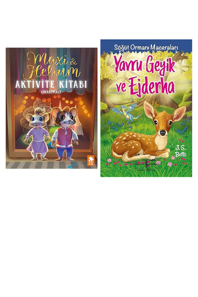 TÜRKİYE İŞ BANKASI KÜLTÜR YAYINLARI Maxi & Helium – Aktivite Kitabı... +1 Çoc...
