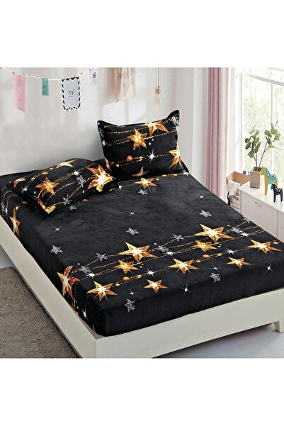 FIONNA.RO Cocolino Stretchy Duvet Cover and Pillowcases 180x200cm - Golden Stars