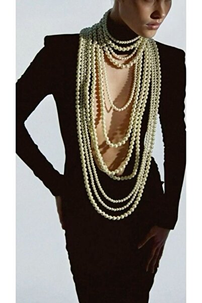 Ravinity 11 Sıra Çoklu İnci Kolye