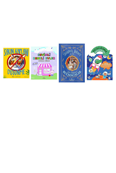 TÜRKİYE İŞ BANKASI KÜLTÜR YAYINLARI Sakın Kaplanı Düşünme... +3 Çocuk Kitabı